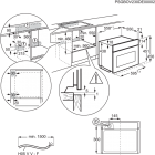 Electrolux EVM8E09X, Integroitavat kodinkoneet , Integroitavat uunit, Yhdistelmäuunit